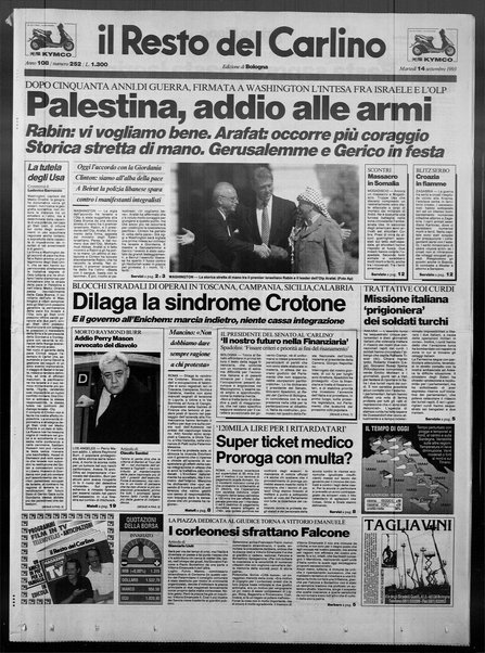 Il Resto del Carlino : giornale dell'Emilia